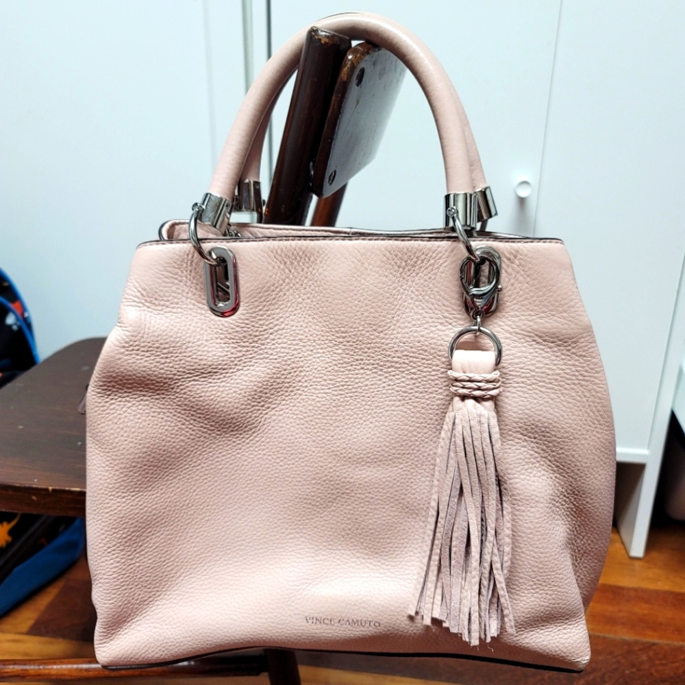 Vince Camuto Elva Almond Light Pink Satchel